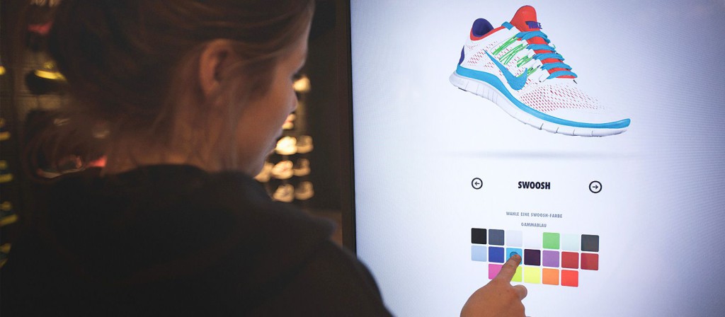 The Nike ID service is already a strong success in stores (credits : Nike)