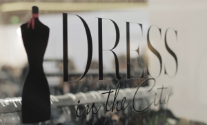 Dress in the city pop up store